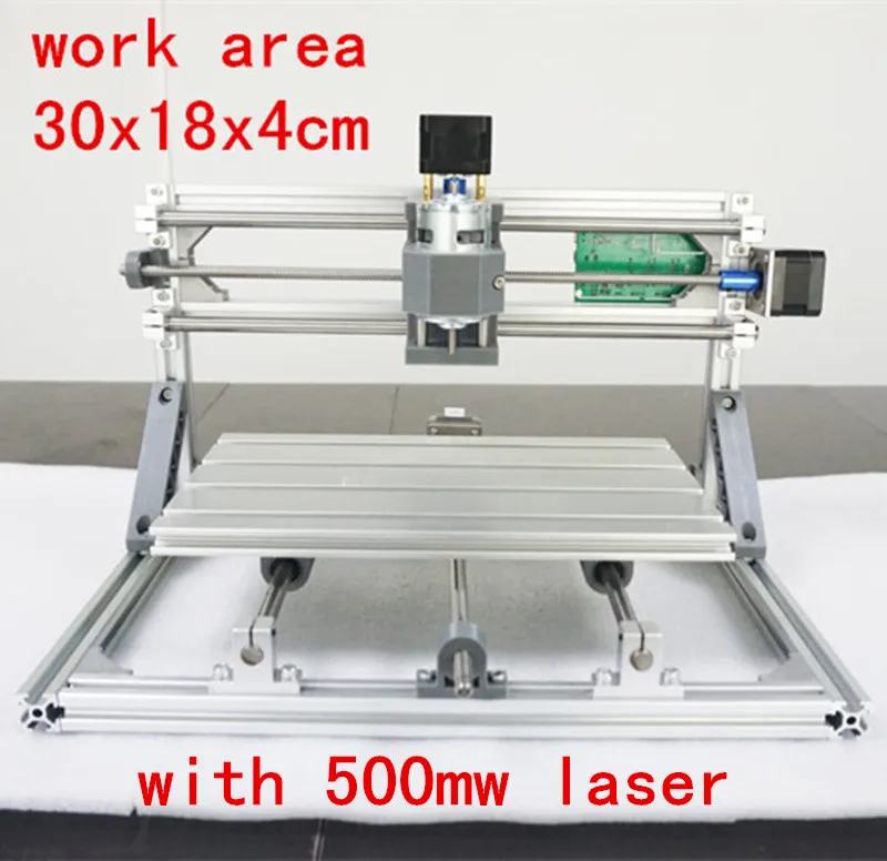 

CNC 3018 500mw/2500mw5500mw laser GRBL control Diy laser engraving ER11 CNC machine,3 Axis pcb Milling machine,Wood Router 30x18