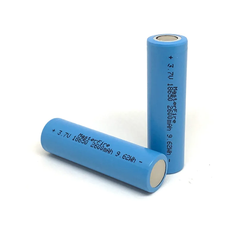 MasterFire 18650 2600mah 3,7 V 9,62 Wh литий-ионная аккумуляторная батарея литиевые батареи для фонарей фонарь