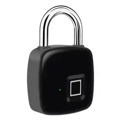 Перезаряжаемые смарт-замок без ключа для сканера отпечатка пальца IP66 Водонепроницаемый Противоугонный замок безопасности двери Чемодан