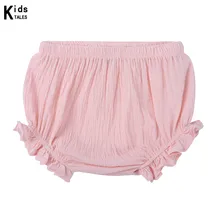 Летние кружевные шорты-штаны с карманами для маленьких девочек; детские короткие леггинсы; повседневные штаны для малышей; KZ015