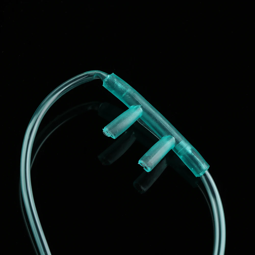 1 шт. одноразовая кислородная трубка двойная носовая кислородная трубка независимая упаковка медицинская машина для ухода за здоровьем дыхательная канюля