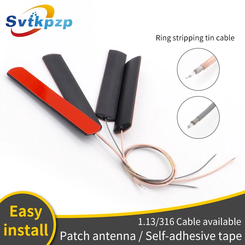 

5dBi Patch GSM Antennas Universal 170mhz/315mhz/433mhz/470mhz 2.4G Booster Antennas with RG316 Silver Plated Cable