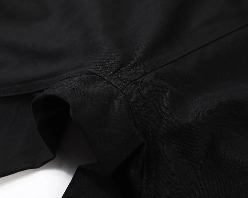 Ro стиль с заниженным шаговым швом драпировка поясом карго шорты черный