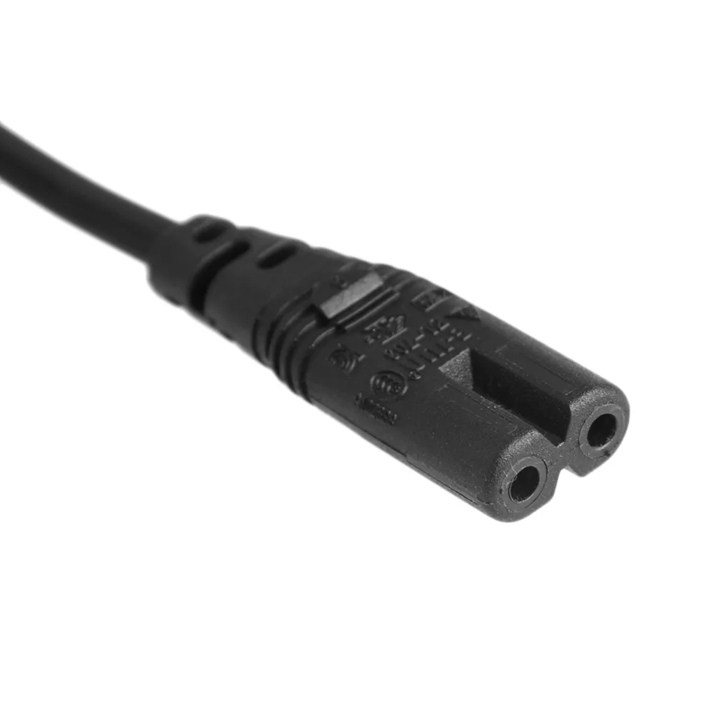 

IEC 320 2-Pin C7 Female To C8 Male Figure 8 Power Adapter Extension Cable 30CM