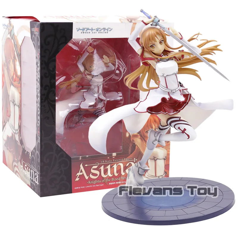 

Sword Art Online SAO Yuuki Asuna Knights of the Blood Ver. 1/8 Scale Painted PVC Action Figure Collection Model Toy