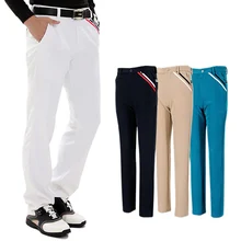 PGM Golf Pants Men High Elastic Men's Trousers SlimSports Summer Thin Pants Brand Man Leisure Britches Quick Dry Size XXS-3XL