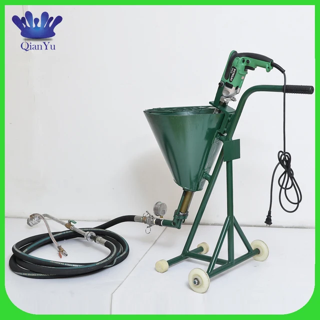 Small Portable Cement Spray Pump Wet Mortar Spray Plaster Machine in Stockin Power Tool