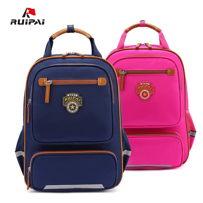 

RUIPAI School Backpack Fashion Kids School Backpacks For Girls Comfortable Backpack Schoolbags Polyester Student Boys School Bag