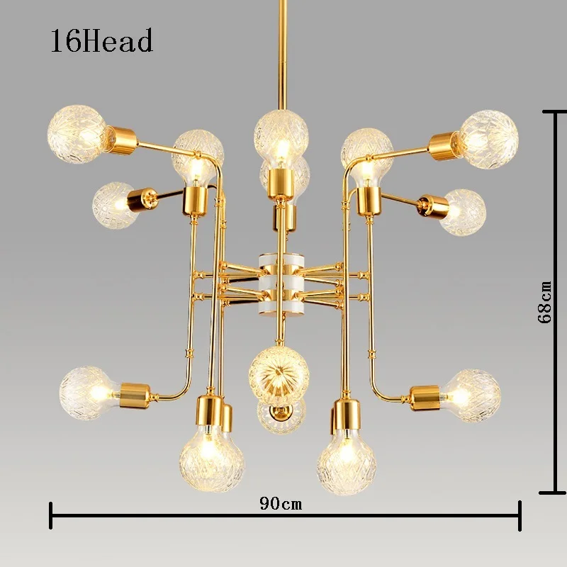 Modern LED Chandeliers dining room American style lustre de plafond For Living Room Bed room antlers Decoration11