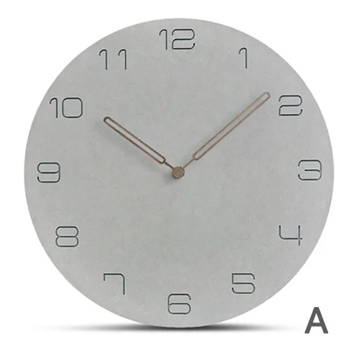 Скандинавские минималистичные мраморные художественные настенные часы орнамент Ресторан Кафе Магазин круглые настенные часы современный дизайн домашний декор - Цвет: A