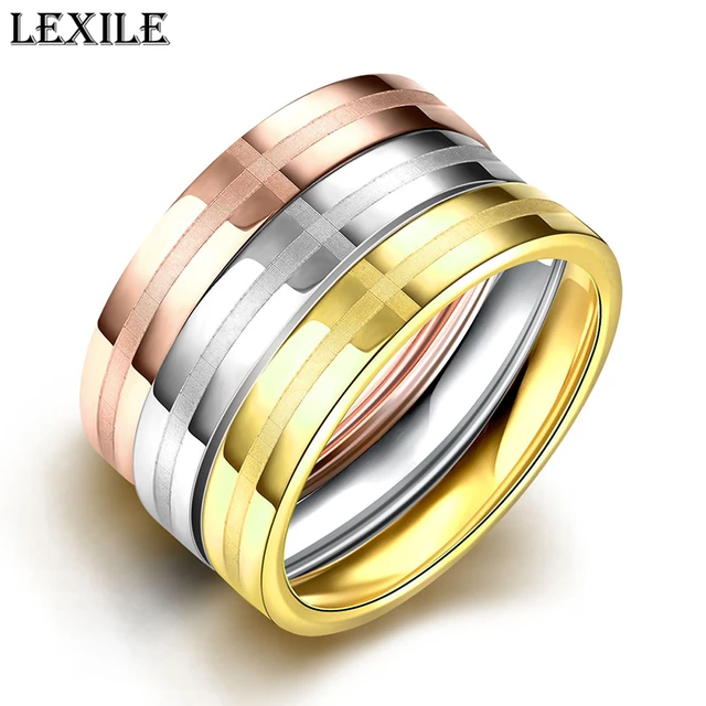 ring 3 kleuren goud ring 3 kleuren goud