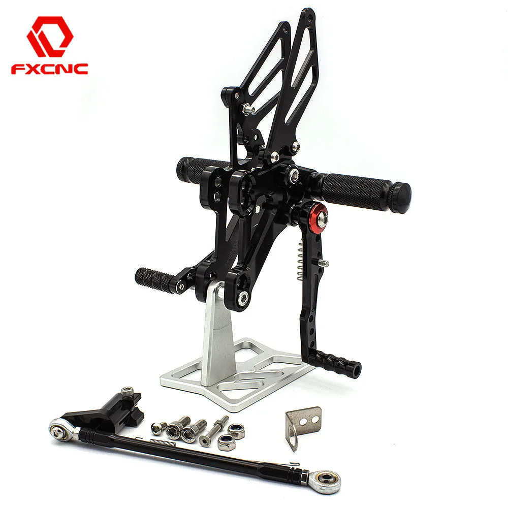 

For Honda CBR650F CB650F CB 650F 2014 2015 2016 2017 2018 Motorcycle Rearset Adjustable Rear Set Footpeg Footrest Footpeg Pedal
