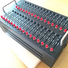 USB 32 sim slots wavecom q2303 bulk sms modem pool support imei changing USSD At Command