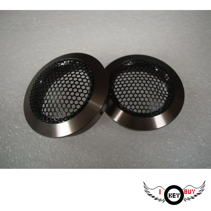 1.5-Inch Car Speaker Small Treble Horn Aluminum Net Cover Universal Conversion Diameter 54MM Tweeter Speakers 1 PCS
