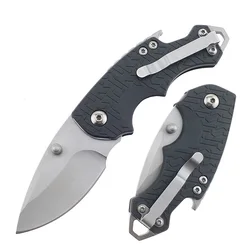 Couteau tactique pliant à lame tranchante en acier inoxydable 7cr13, Mini porte clés multi fonctions, couteau de chasse de sauvetage, outil EDC de plein air 