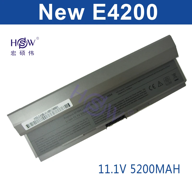 

6cells battery for Dell Dell Latitude E4200,Latitude E4200n 0F586J,0R331H,0R640C,0R839C,0R840C,0R841C,0U444C,0W341C,0W343C,