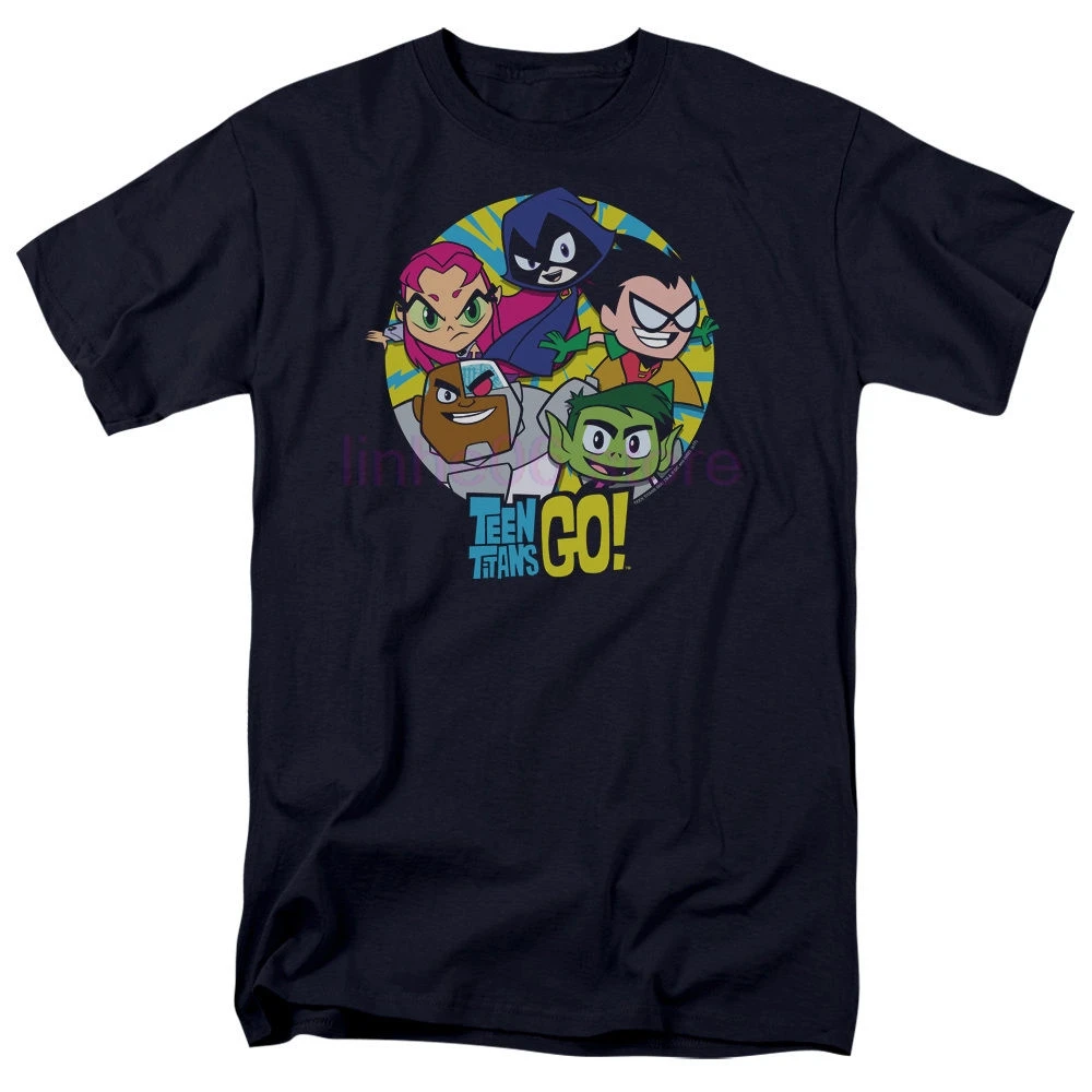 

TEEN TITANS GO GROUP MENS T SHIRT SMALL TO 3XL