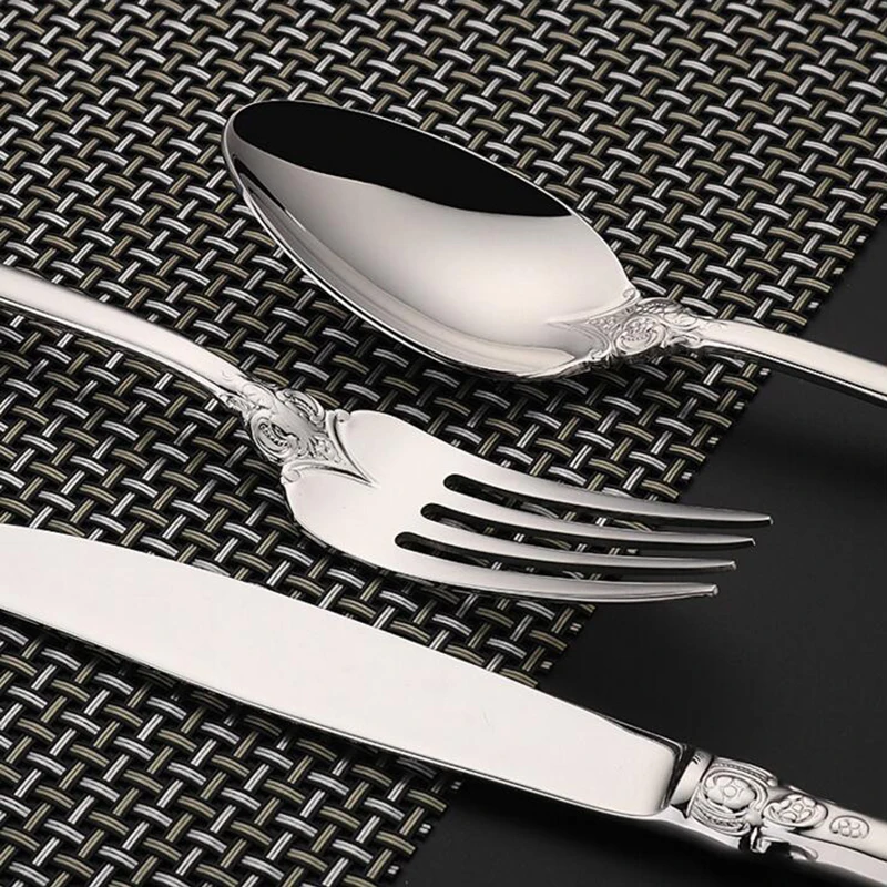 Stailess steel Dinnerware set  (2)