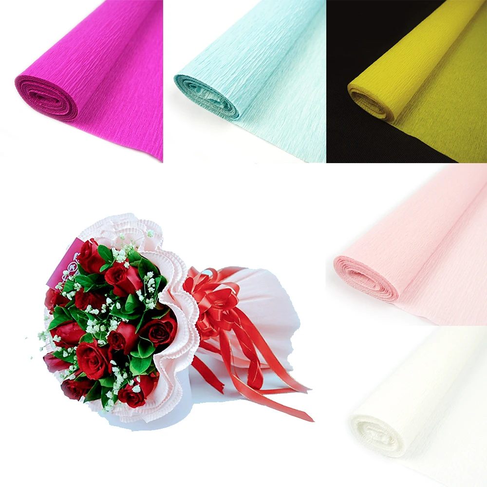 DIY Paper Supplies Crepe Paper Streamer Roll Wedding Birthday Party