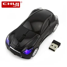 CHYI,, Infiniti Q80, Спортивная Автомобильная мышь GT Supercar, беспроводная мышь, светодиодная оптическая игровая компьютерная мышь для ПК, ноутбука, рабочего стола