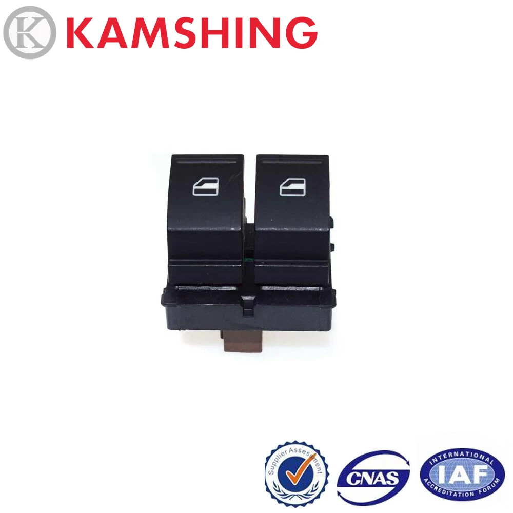 

CAPQX For Skoda Fabia MK2 Octavia Electric Driver Side Window Control Switch Door Window Glass Lifter Control Button 1Z0959858