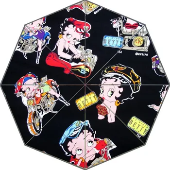 

Nice Betty Boop Umbrella Custom Sunny and Rainy Umbrella Design Portable Fashion Stylish Useful Umbrellas Good Gift