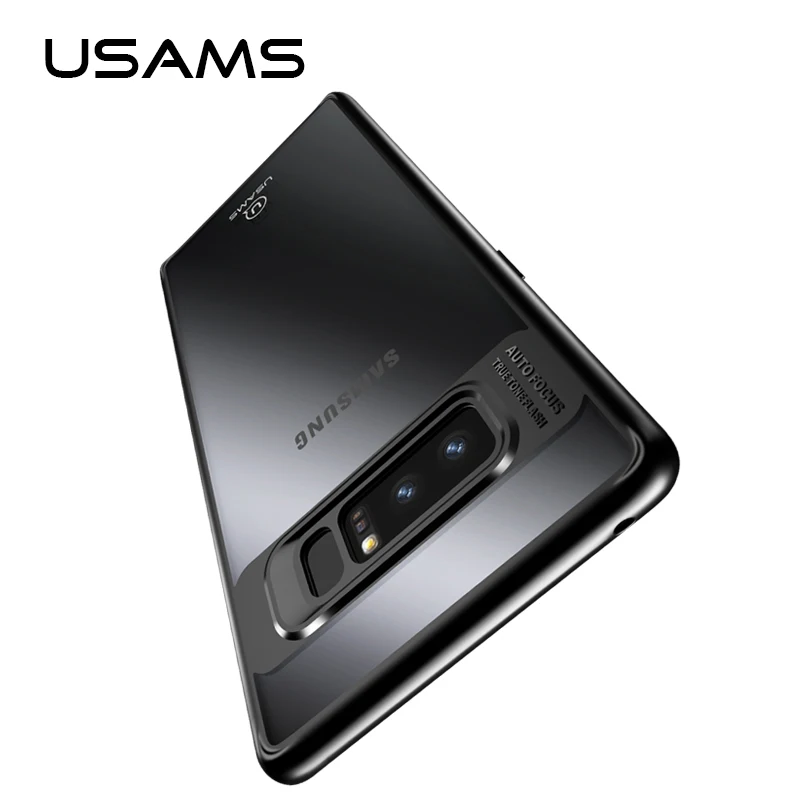 Для samsung Galaxy Note 8 чехол USAMS ультра тонкая задняя крышка ТПУ для Note8 полный защитный