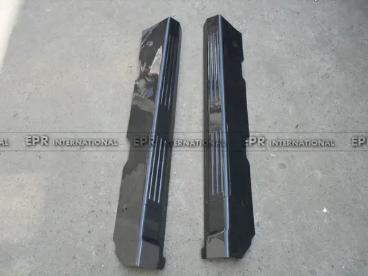 Car Styling For Ferrari F430 Carbon Fiber Bottom Door Sill Panel Plate