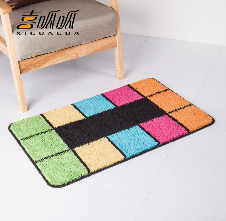 40X60CM,50X80CM Fashion Cool Box Bedroom bath mats Hot Sale floor Door