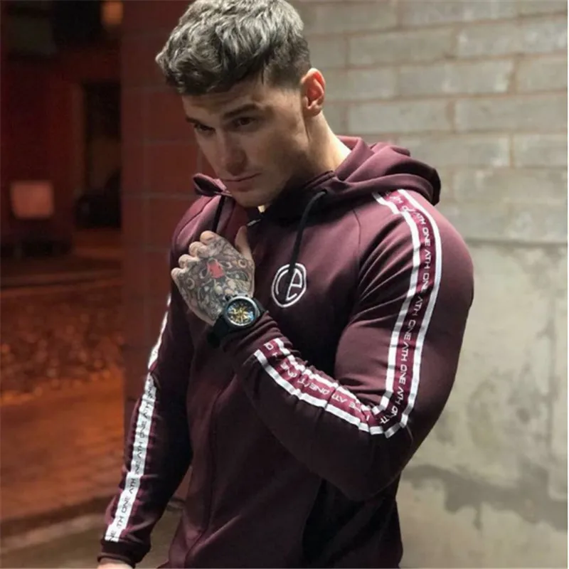 Sport gym Hoodie men jacket (7)