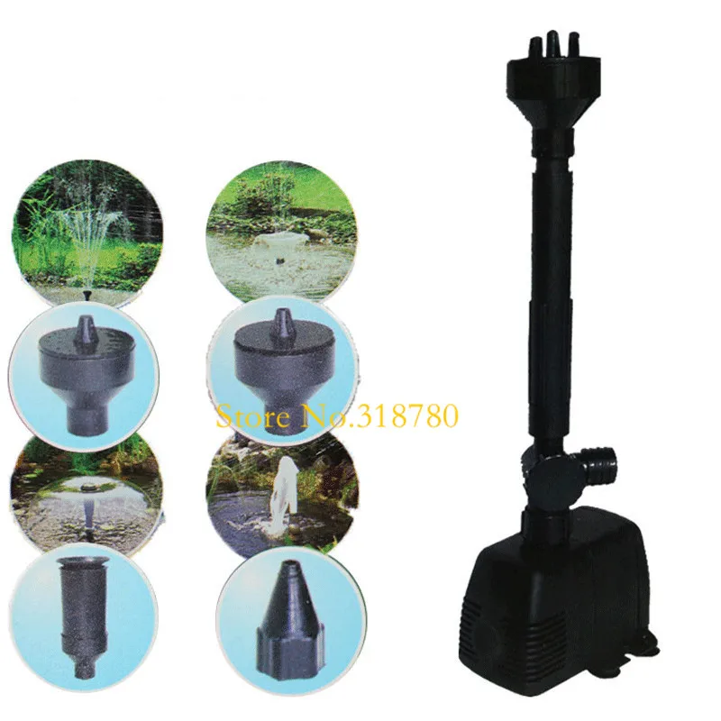 

SUNSUN HJ-943 800L/h 16W 1.3M Garden Pond Decorative Mini Water Fountain Pump , Submersible Pump , Foundtain Heads AC220-240V