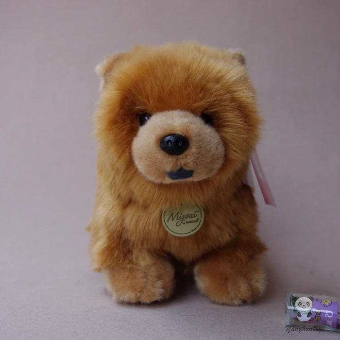 Милые плюшевые куклы Chow в реальной жизни игрушки детский подарок мягкие животные