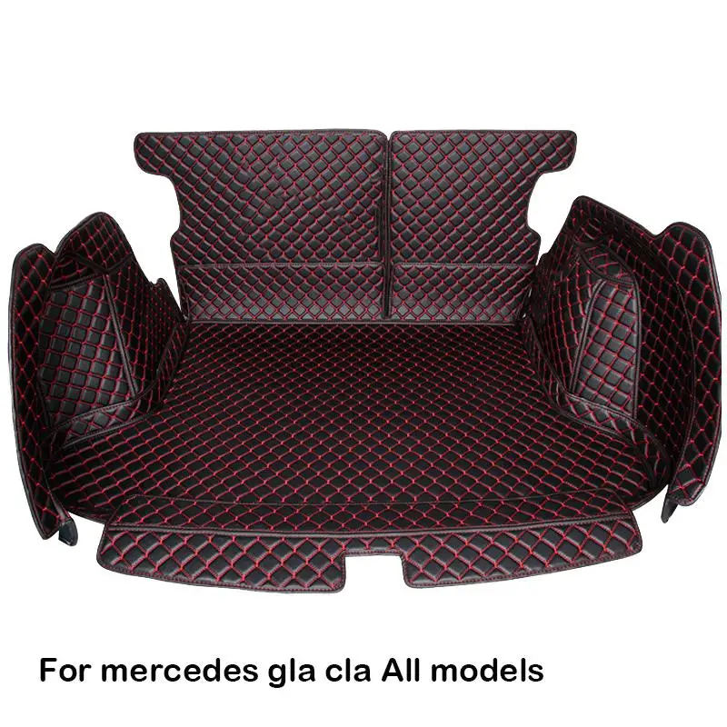 

custom made surrounded Car trunk mat for cla w212 w245 glk gla gle gl x164 vito w639 s600 Car accessories