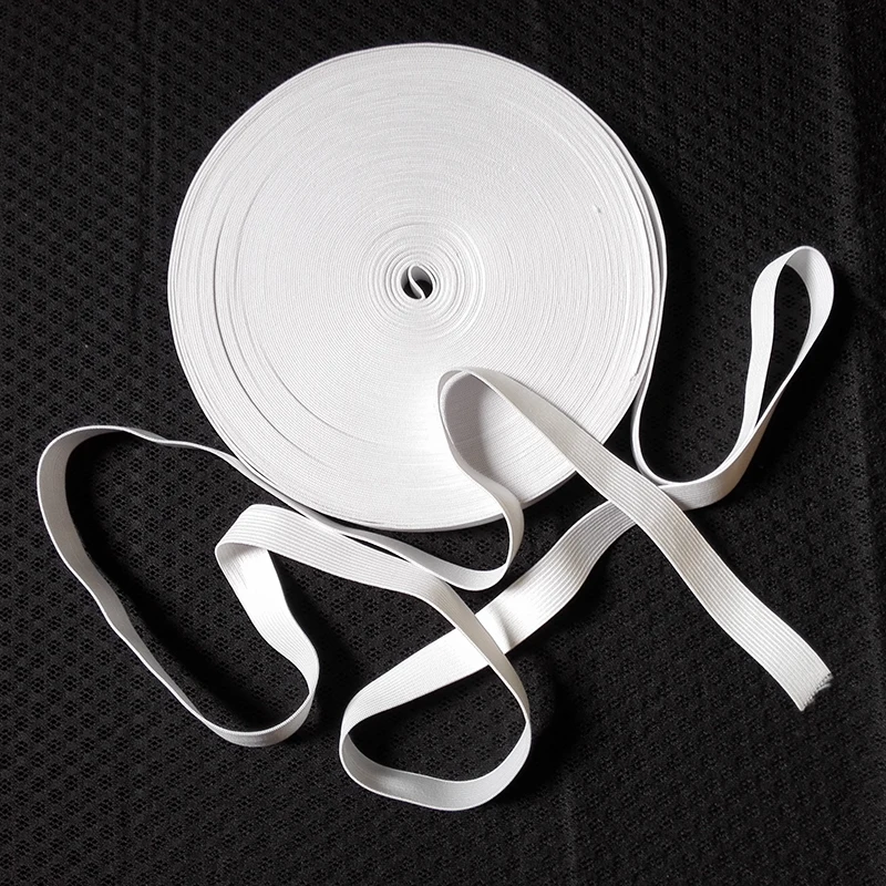 2meters 18mm white elastic belt trim sewing/ribbon apparel flex sew