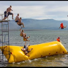 М 9*3 м надувные водяной мешок катапульта воды игрушка