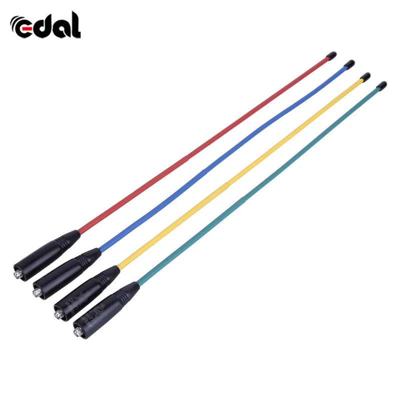 Портативный красочный антенна для BF-UV5R BF-888S PUXING PX-777 PX-666 PX-888 Yaesu двухстороннее радио антенна внутренней связи