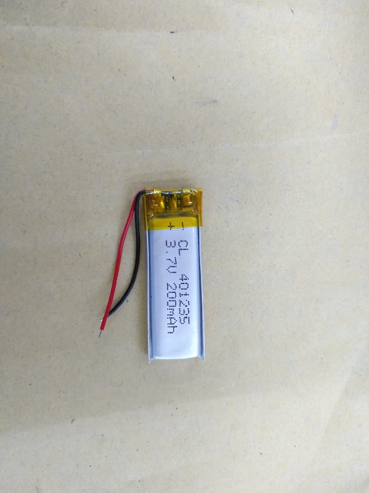 3.7v li po li-ion batteries 3 7 v Packet 3.7V polymer lithium battery 401235 200MAH | Электроника