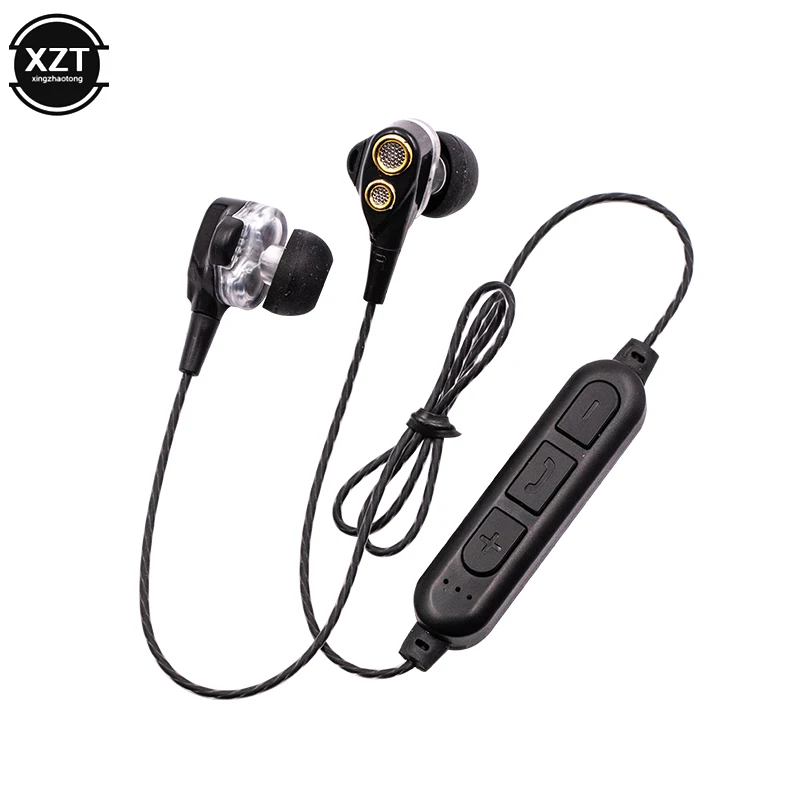 Four Speakers Sport Wireless Headphone 6D Surround Sound Card Bluetooth