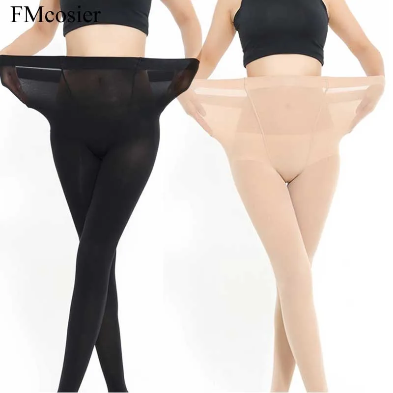 Женские колготки 120d 4 шт. чулки пикантные женские Strumpfhose большой цвет размеры xl xxl