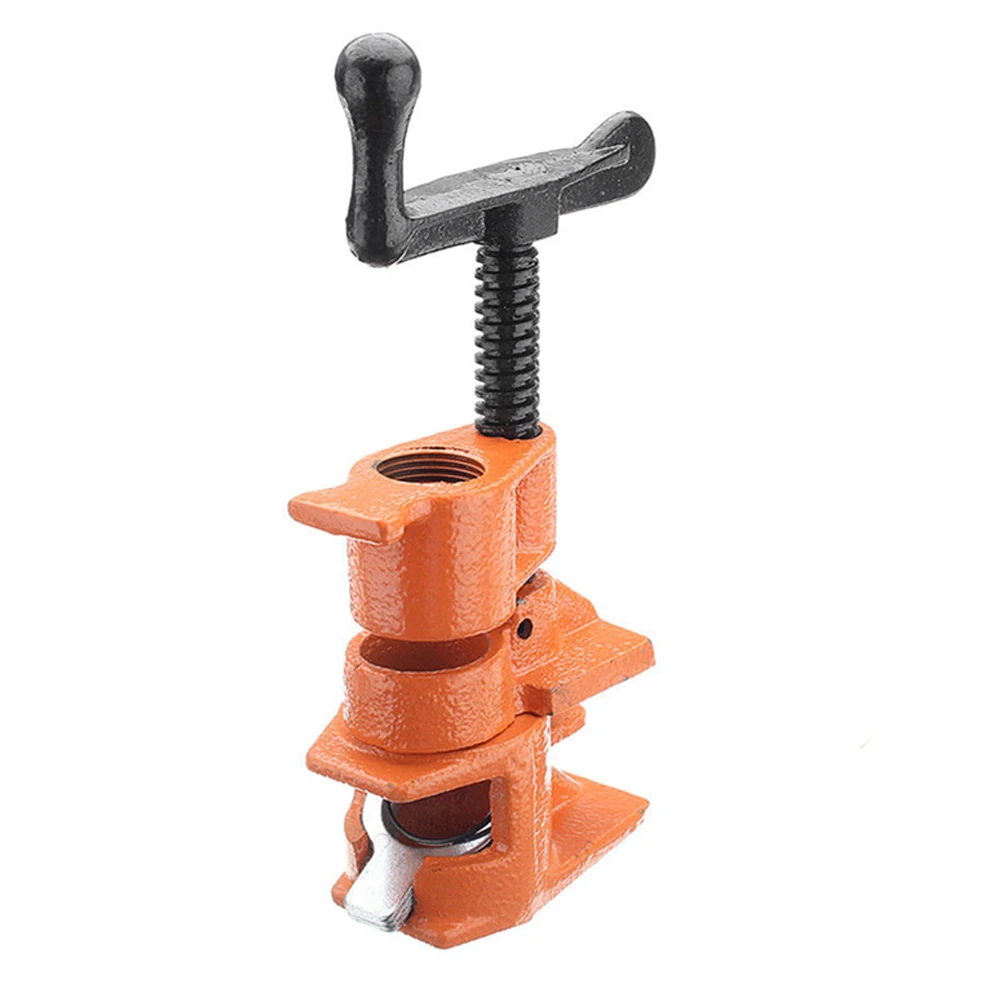 

Tools Wood Gluing 1/2 Woodworking Carpenter Pipe Clamp Cast Steel Durable Heavy Duty