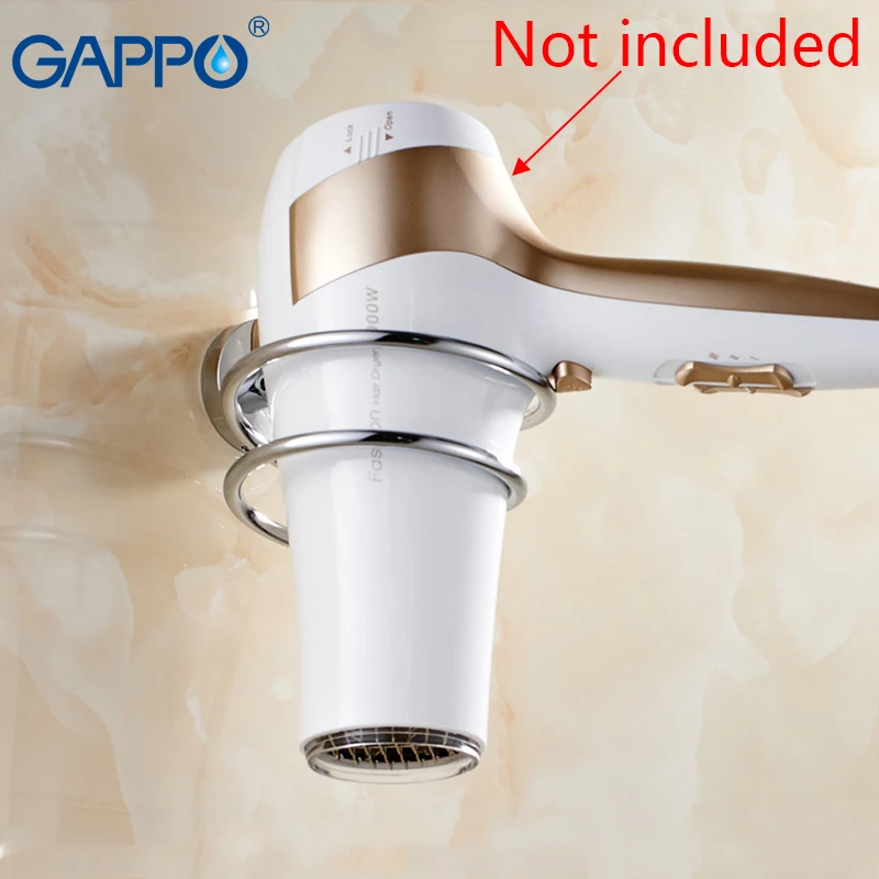 Günstig GAPPO Bad halter für haar trockner bad halter Bad Lagerung Regal Wand Halterung Bad Zubehör