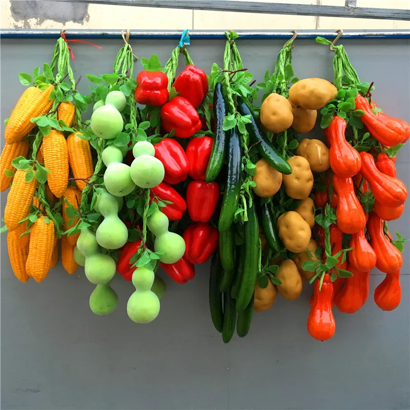 

Handle with frost grape bunches high simulation Spray plastic fake fruit grape bunches decorations