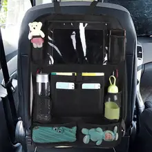 Оксфордская ткань, органайзер для автомобильного сиденья, заднее сиденье для грузовика, стул, мульти карман, авто сумка для хранения с пленкой для сенсорного экрана