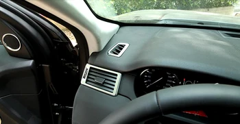 

5pcs/ set Interior Accessories Dashboard AC Air Vent Outlet Vent Frame Cover Trim For Land Rover Discovery Sport 2015 2016