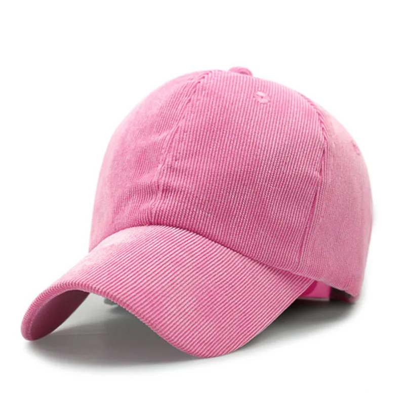 Мужская повседневная Вельветовая бейсбольная кепка, женские одноцветные брендовые шапки, зимние теплые кепки, унисекс, пара кепок, модная 6 стилей - Цвет: C6