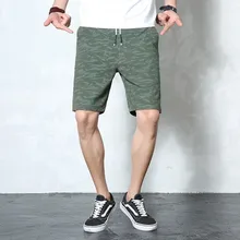 Мужские шорты кэжуал на шнурке с принтом уличная летняя одежда из хлопка и льна Прямая поставка уличные брюки Chores Para Hombre