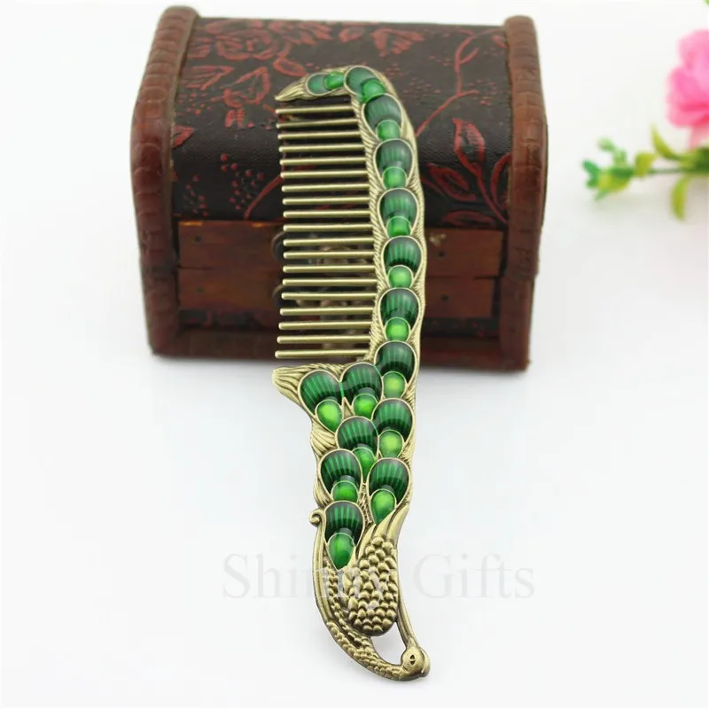 Peacock mirror with hand (8)
