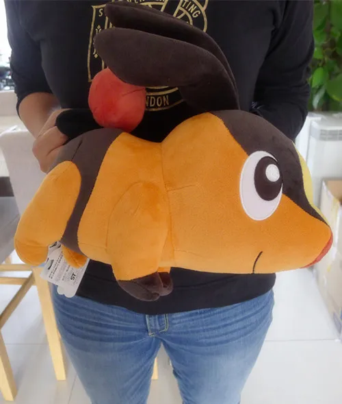 Мягкая Плюшевая Кукла Geniune Takara Tomy Pokemon Go 15 &quot/40 см большой размер Tepig игрушка с