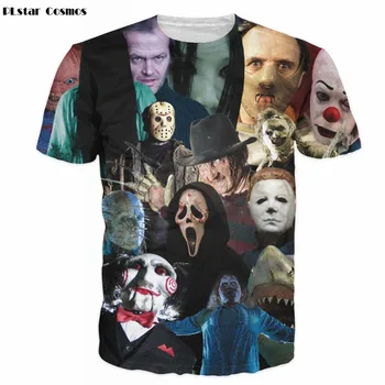 

Harajuku Shirt The Walking Dead T-Shirt Zombies 3D Print Creative Pattern T Shirts for Men/Women Tshirt tops Plus size 5XL