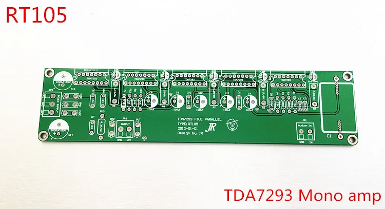 

pcb board only hifi large watt mono amp tda7293 5 parallel 410w five parallel amplifiers tda7293 amplifier mono amplifier board
